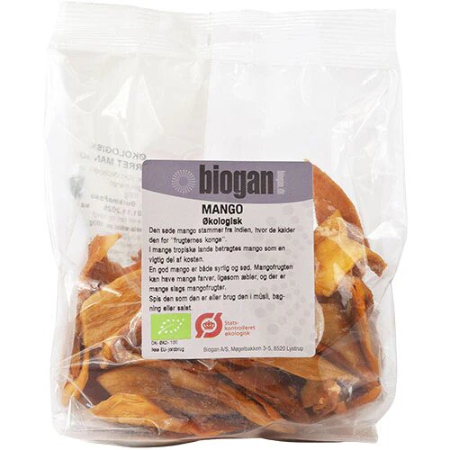 Mango  Tørret øko  150 Gram