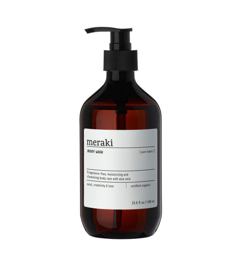 Meraki Body Wash  Pure Basic  490ml