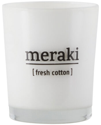 Meraki Duftlys  Fresh Cotton  Dia :     Cm    :     Cm