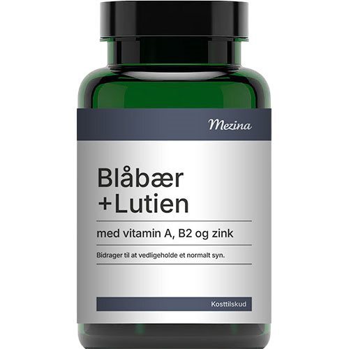 Mezina Blåbær Og Lutein 90 Tabletter