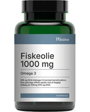 Mezina Fiskeolie Omega-  1000 Mg  120kap