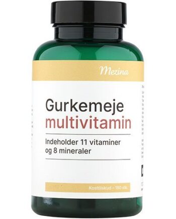 Mezina Gurkemeje Multivitamin  180tab