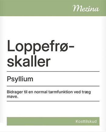 Mezina Loppefrøskaller Psyllium Pulver  450g