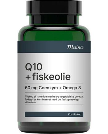 Mezina Q10   Fiskeolie  60kap