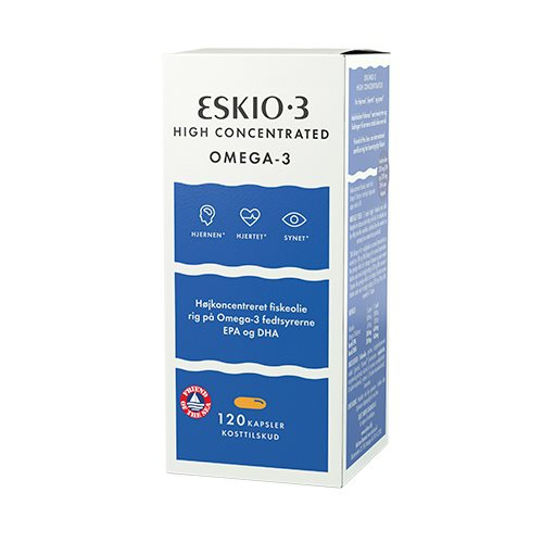 Midsona Eskio-  High Concentrated Omega-  120 Kapsler