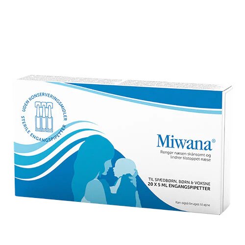Miwana Næsedråber 20     Ml