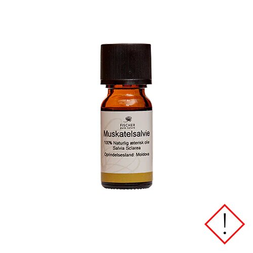 Muskatelsalvieolie æterisk 10 Ml