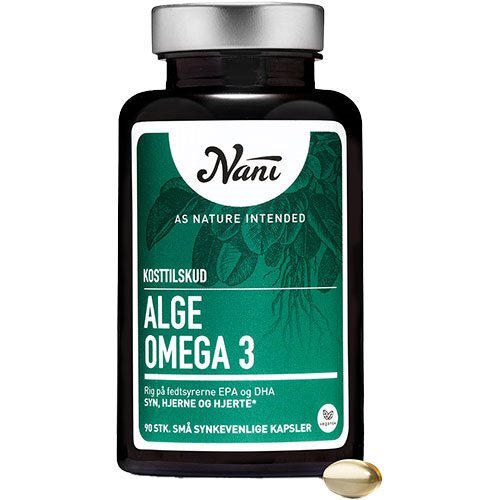 Nani Alge Omega   90 Kapsler