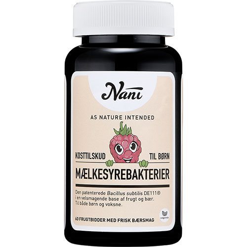 Nani Mælkesyrebakterier Børn  60gum