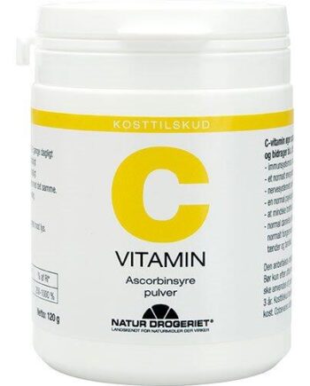 Natur-drogeriet:   Vitamin Ascorbinsyre Pulver  120g