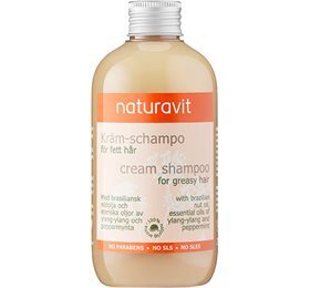 Naturativ  Cream Shampoo For Fedtet Hår  250ml