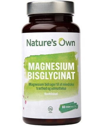 Natures Own Magnesium Bisglycinat  60kap