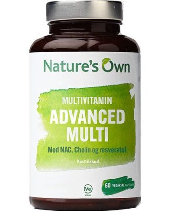 Natures Own Multivitamin Advanced Multi  60kap