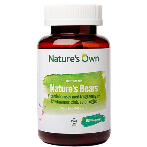 Natures Own Multivitaminer Nature   Bear  90stk