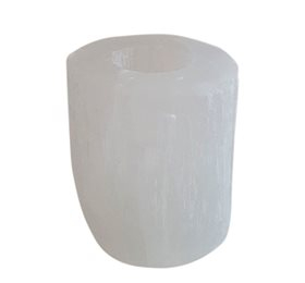 Naturesource Selenit Fyrfadsstage  Bull    Stk
