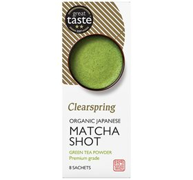 Naturesoursce Clearspring Matcha Shots  Premium Grade    Sticks