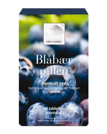 New Nordic Blåbærpillen  30tab 27 30g