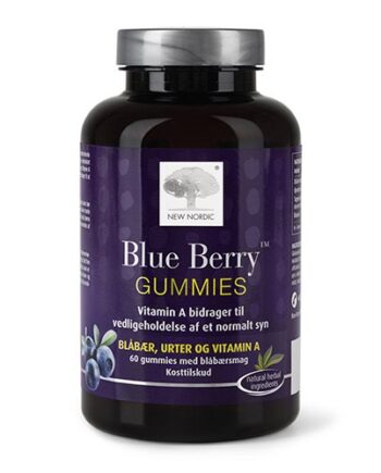 New Nordic Blue Berry Gummies  60 Stk