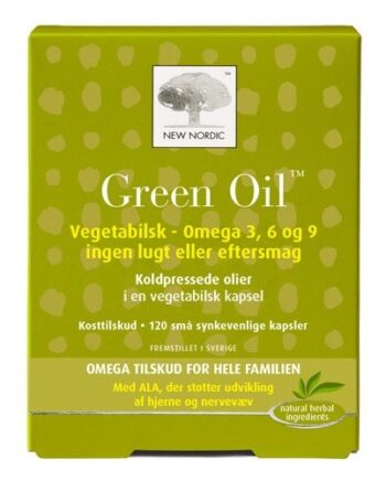 New Nordic Green Oil  120 Kap   84 60