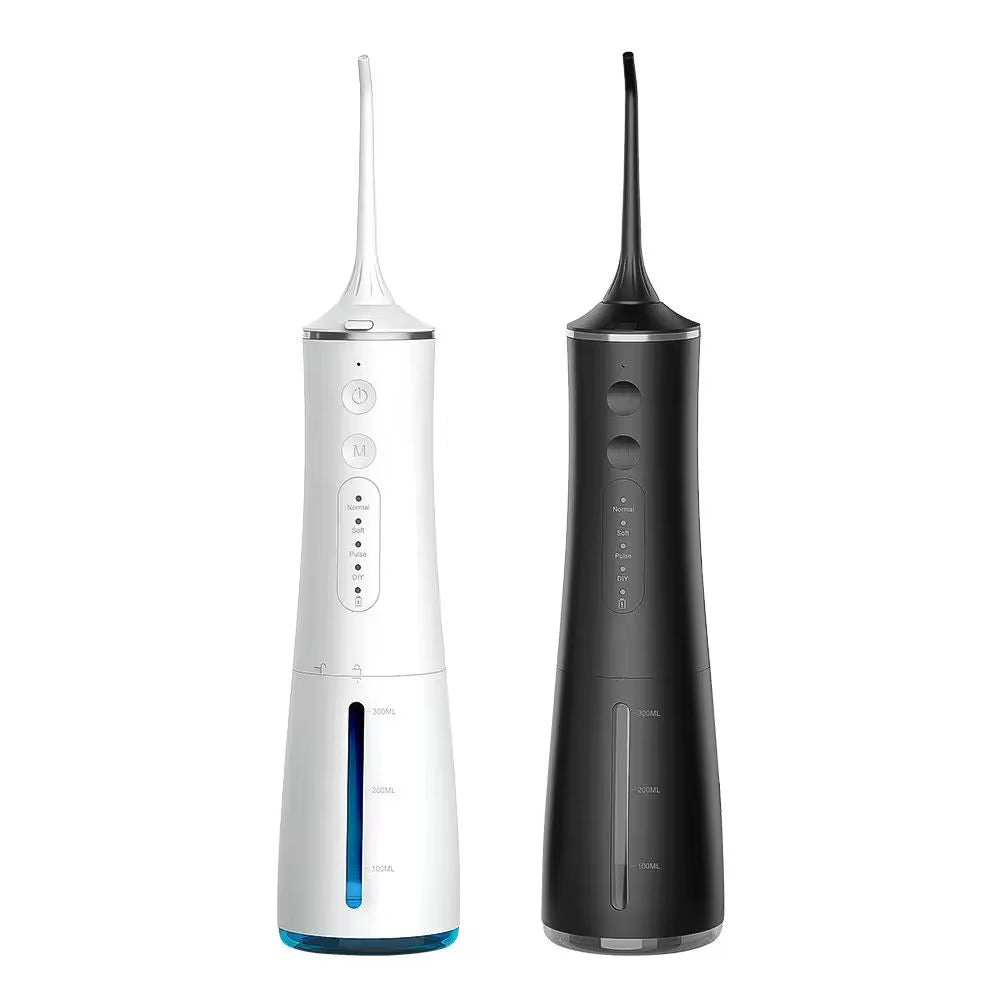 Nicesmiles Water Flosser Effektiv Og Skånsom Mundhygiejne  Hver Dag Sort