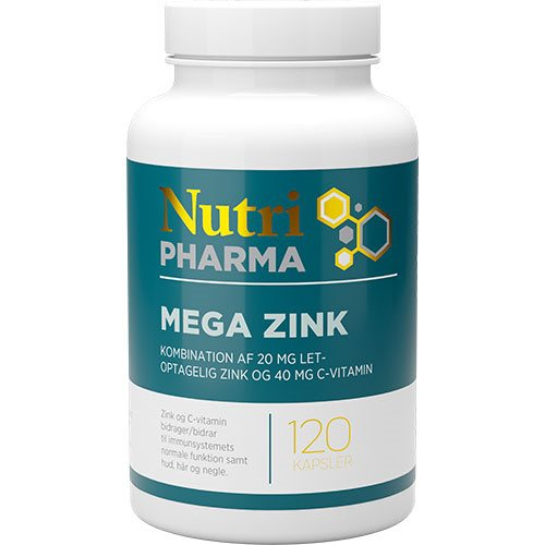 Nutri Pharma Mega Zink 120 Kaps