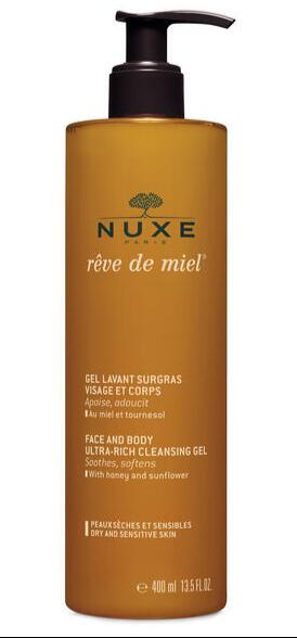 Nuxe Rãªve De Miel Ultra-rich Cleansing Gel Face And Body  400ml