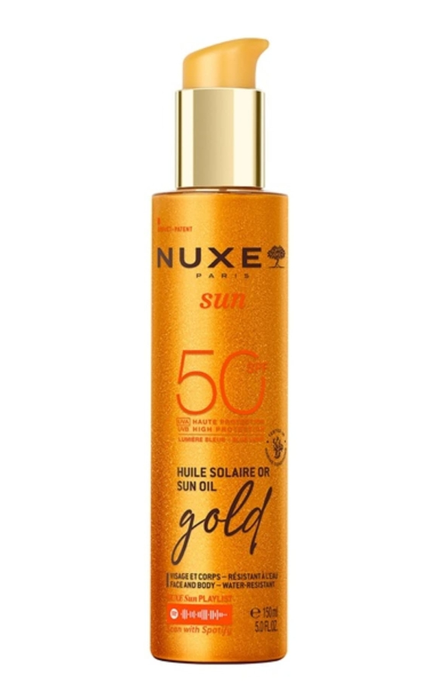 Nuxe Sun Tanning Oil Gold Spf50  150ml
