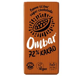 Ombar Raw Chokolade 72 35g