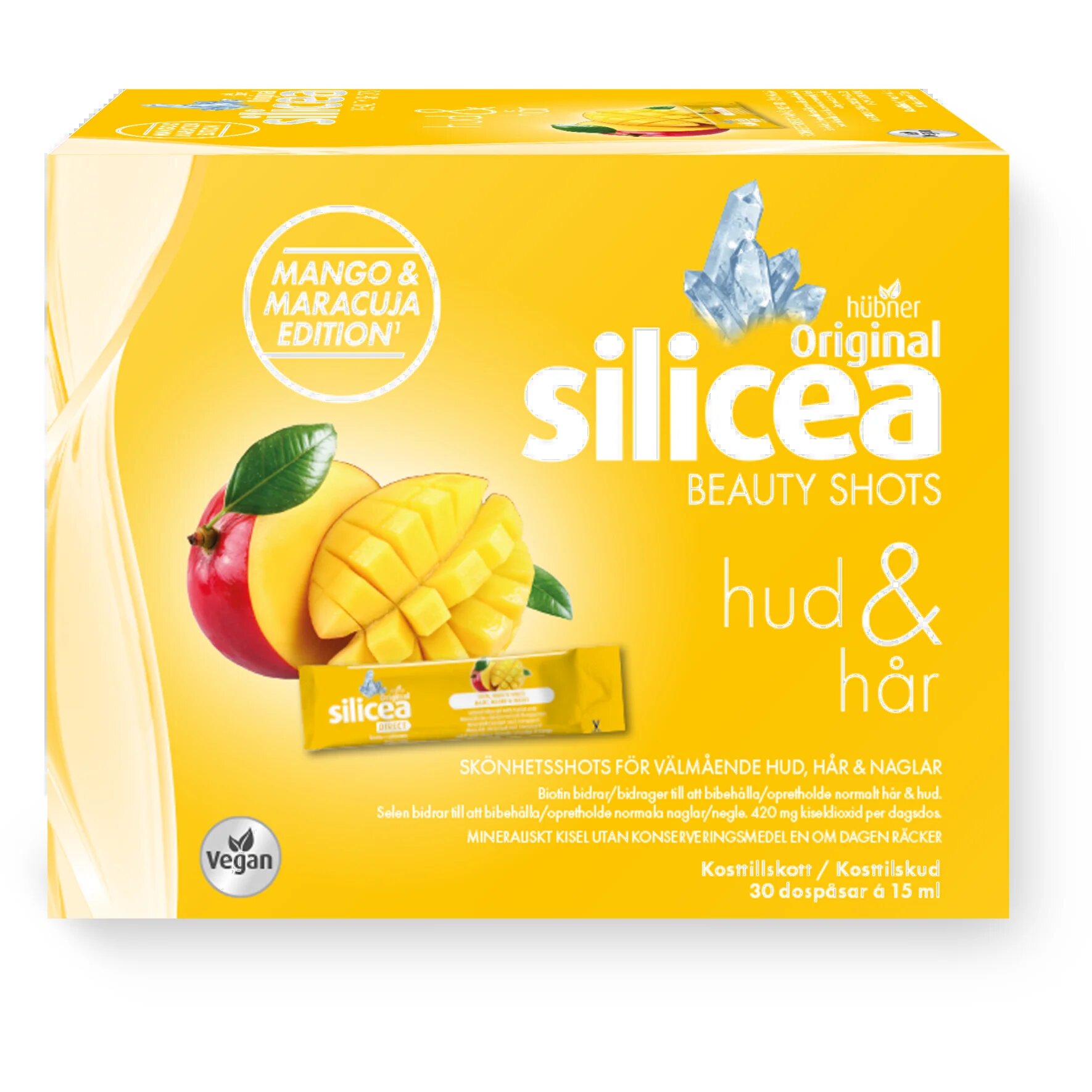 Original Silicea Beauty Shots Mango 30 Breve
