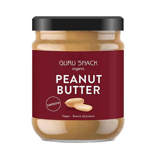 Peanutbutter Smooth   Guru Snack 250