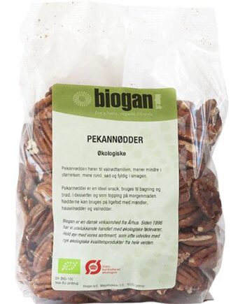 Pekannødder økoloigsk 400 Gram
