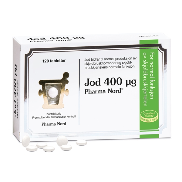 Pharma Nord Jod 400 120 Tabl