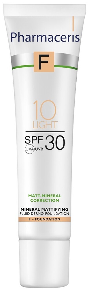 Pharmaceris   Matterende Foundation  Spf 30 Light 10  30 Ml