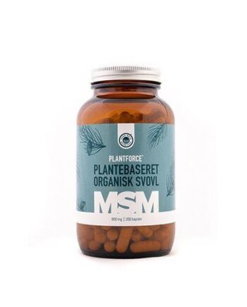 Plantforce Msm 800 Mg Plantebaseret Organisk Svovl  200 Kap