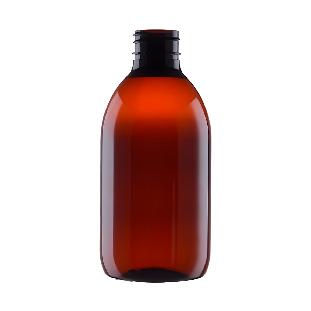 300 Ml  Brun Pet Plastflaske 28 410