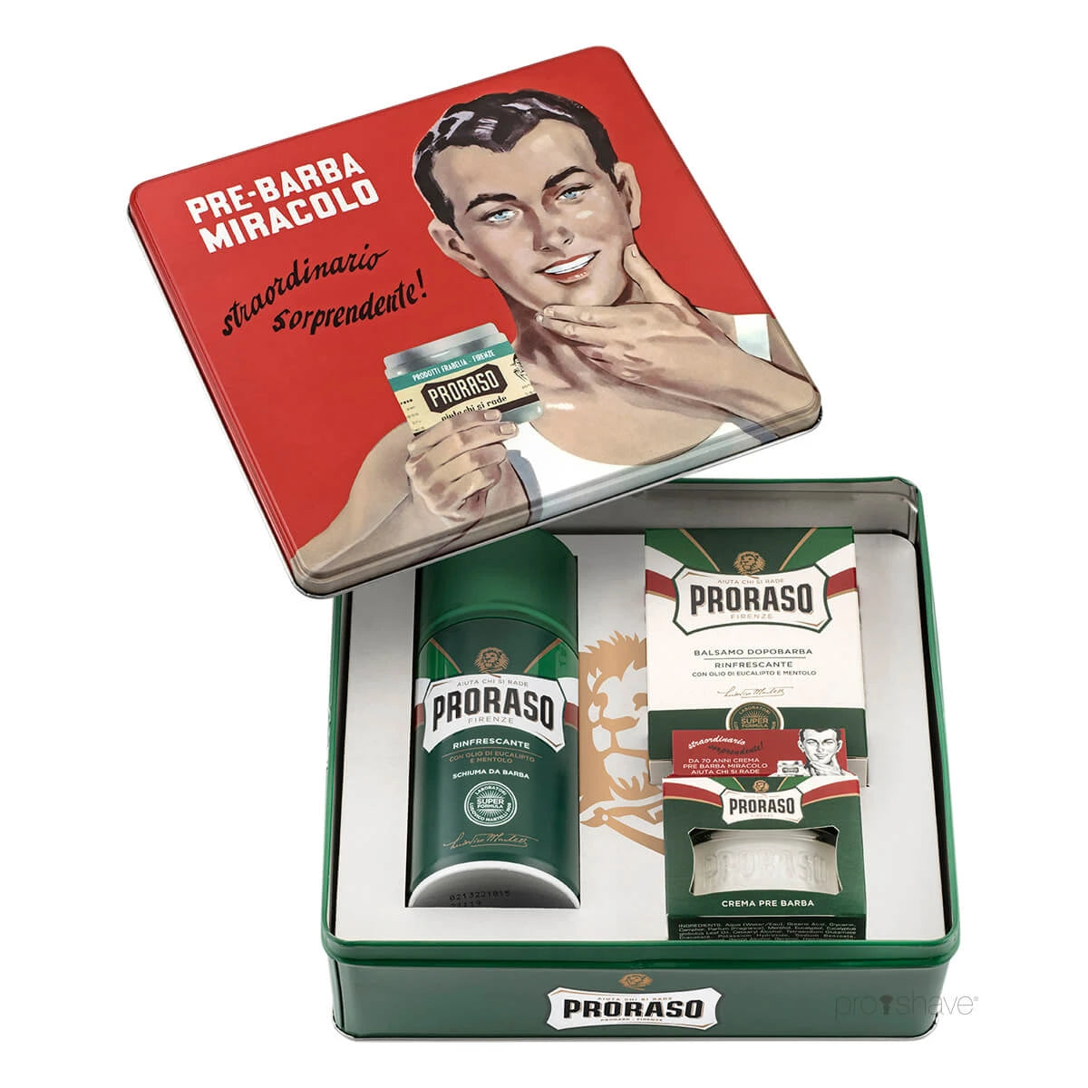 Proraso Gaveæske Vintage Selection Gino Foam Refresh