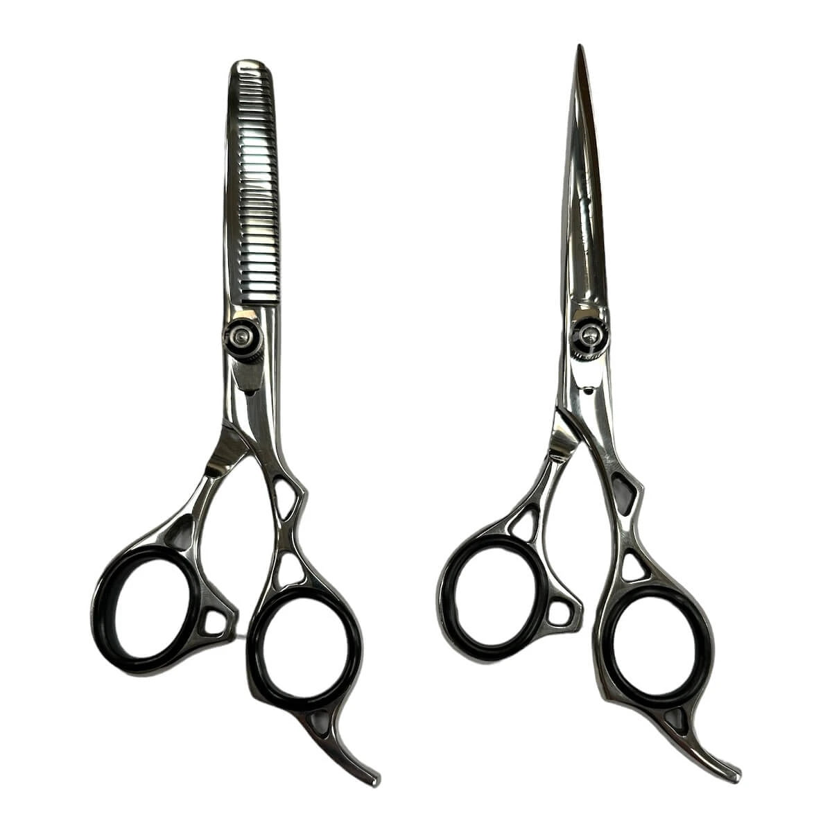 Proshave Frisørsakse  Sæt Med Frisørsaks Og Udtyndningssaks  Chrome