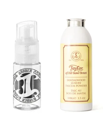 Proshave Sæt Med Talkum Og Spray  Sandeltræ