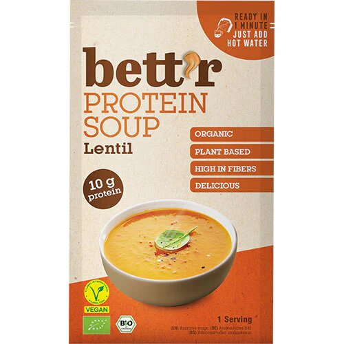 Protein Soup Lentil øko  30 Gram