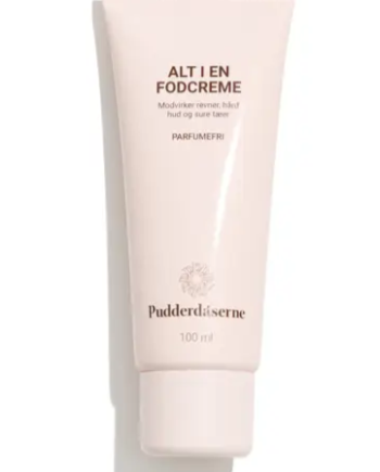 Pudderdåserne Alt   En Fodcreme 001  100ml
