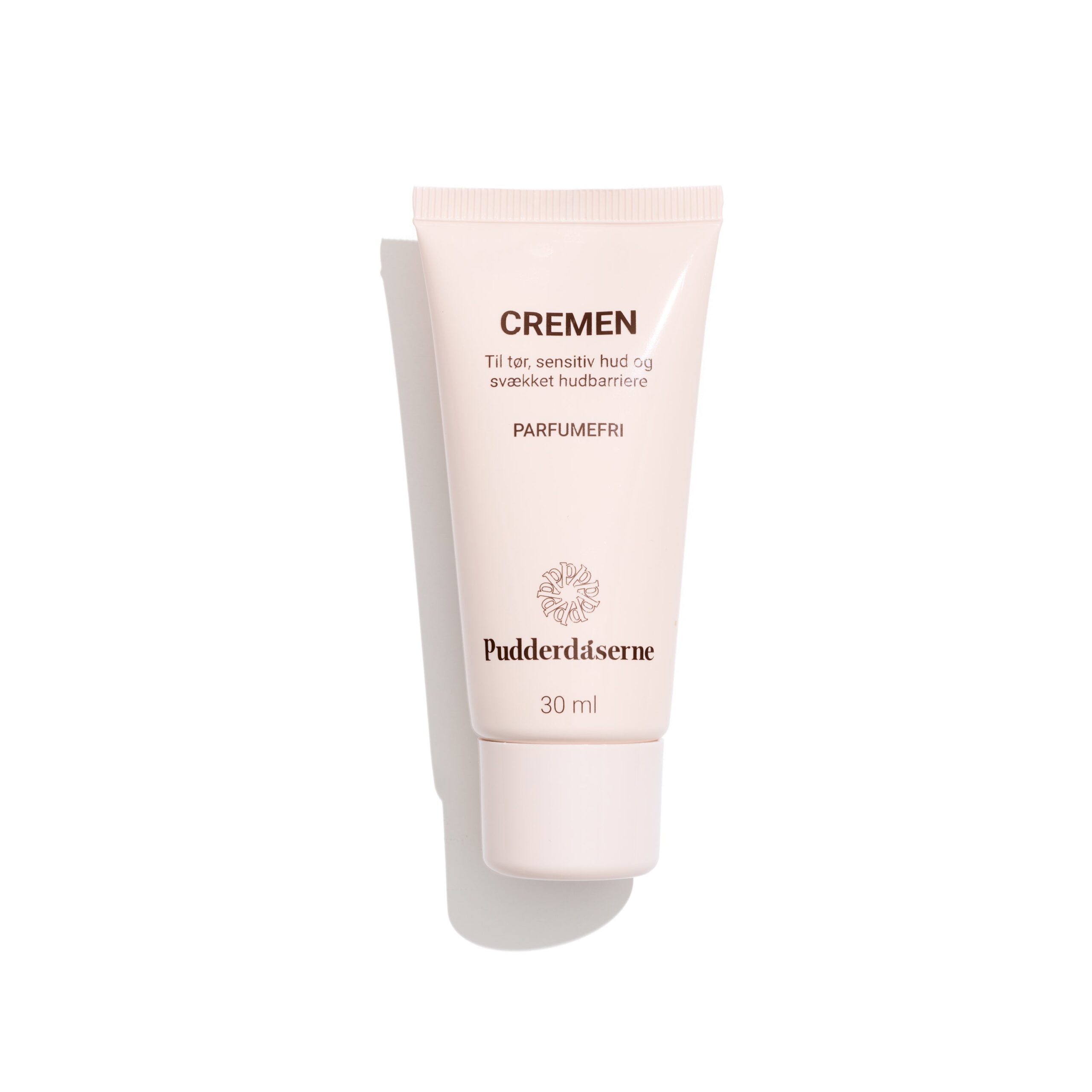Pudderdåserne Cremen Parfumefri 30 Ml Rejsestørrelse