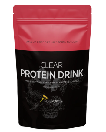 Purepower Clear Protein Drink Røde Bær 400