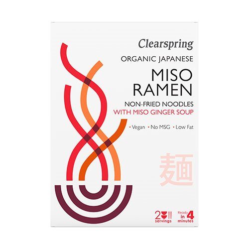 Ramen Nudler    Miso-   Ingefærsuppe økologisk   Pk