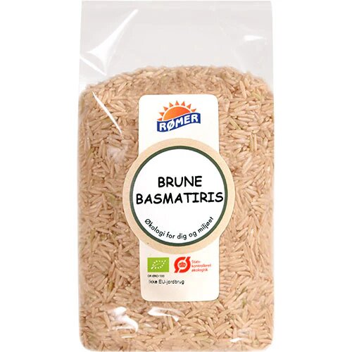 Ris Brune Basmati øko  500 Gram