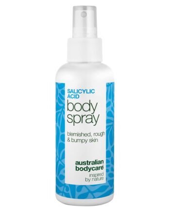 Salicylsyre Spray Mod Bumser Og Uren Hud På Kroppen    Salicylsyre Spray Mod Bumser Og Uren Hud  Indeholder Salicylsyre Og Glycolic Acid  Der Renser Porer Og Giver Smuk Hud    Stk