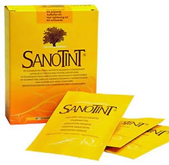 Sanotint Hårafblegnings Sæt   Stk