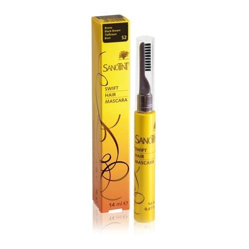 Sanotint Hårmascara Sortbrun 02 14 Ml
