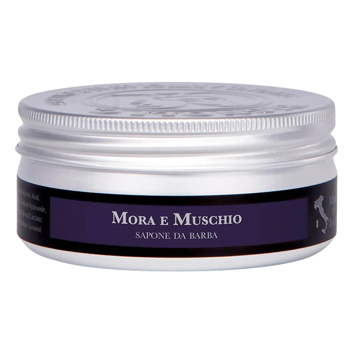 Saponificio Bignoli    Barbersæbe  Mora   Muschio  175 Gr