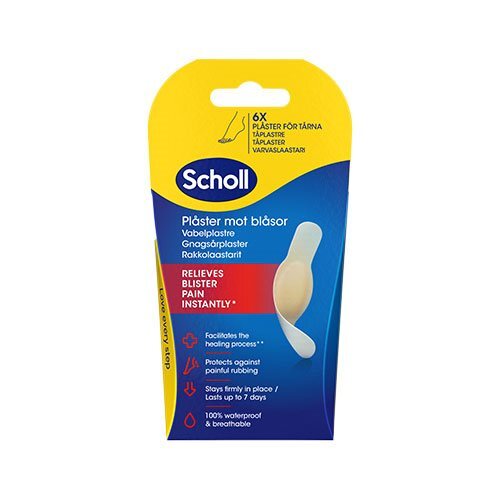Scholl Blister Plasters Toes   Stk