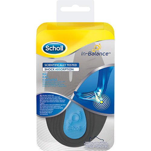 Scholl In-balance Smertelindrende Indlægssåler       Pk